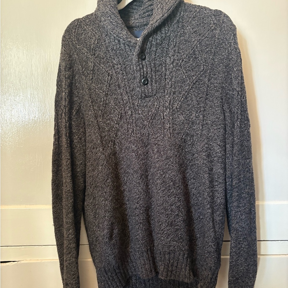 American Eagle Outfitters Charcoal Turtleneck Sweater